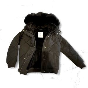 Abercrombie Kids Girls Hooded Puffer Jacket Size 13/14, like NEW!!